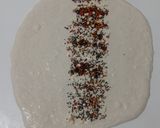 Foto langkah ke 8 dari resep Wijen Jinten Hitam Chili Flakes Cheese Sourdough Bread (Open Bake Method).
