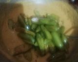 A picture of step 5 of Dahi parwal.