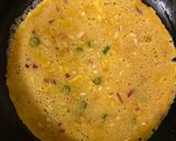A picture of step 2 of Indian Railway Station Omlette.