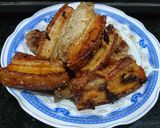 Hình bước làm 4 của món Thịt ba chỉ chiên giòn chấm sốt me