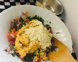 Foto del paso 1 de la receta: Hamburguesas de Garbanzos Vegano Con Espinaca al Horno !🥕🧅🌿