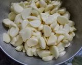 A picture of step 1 of Chopped garlic store for time saving.