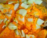 Foto langkah ke 4 dari resep Sayur Labu Siam Udang Santan.