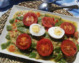 Foto del paso 17 de la receta: Judías verdes con tomate y huevo