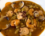 Foto del paso 5 de la receta: Verdinas con Pulpo y langostinos
