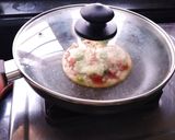 A picture of step 8 of Instant Jain Pizza.