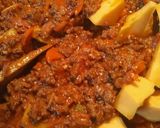 A picture of step 4 of Carrots and Three Meat Casserole.