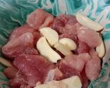 Foto langkah ke 3 dari resep Steam pork garlic/tim daging babi.