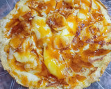 Foto del paso 8 de la receta: PANQUEQUE DE MANZANA CON HARINA DE AVENA Y CARAMELO.🍎🍎🍎🍎🥰😍🤭🤭🤭