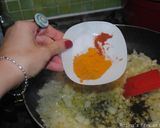 A picture of step 5 of Persian Barberries rice with saffron chicken (Zereshk polow BA morgh).