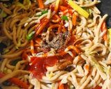 A picture of step 5 of Udon Noodles Veggie Stir-fry.