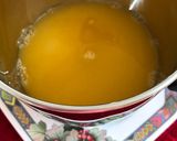 A picture of step 2 of Orange Lassi.