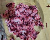 A picture of step 4 of Beetroot Tikki.