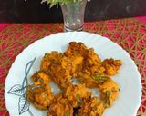 A picture of step 4 of Green Garlic Pakoda.