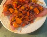 A picture of step 2 of Ham-steak.🙂.