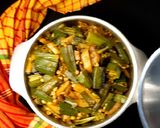 ঢেঁড়স ও আলু ভাজি রেসিপির ধাপ 2 ছবি