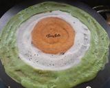 A picture of step 4 of Tricolour Dosa.