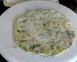 A picture of step 2 of Spring onion paratha.