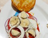 A picture of step 3 of Simple vegetarian home made burger.