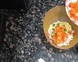 A picture of step 2 of Papad Churi.