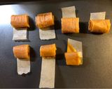 A picture of step 8 of Amardeen or Apricot paste.