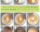 Foto del paso 1 de la receta: Deliciosa torta de limón SIN GLUTEN, SIN LACTOSA con arroz hervido y harina de arroz (ECONÓMICA)