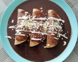 Foto del paso 4 de la receta: Enfrijoladas rellenas de papa