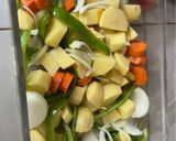 Foto del paso 1 de la receta: Suprema de Pollo en Cama de Vegetales al Queso