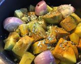 Une image de l'étape 2 de Purée de courge jaune au quatre épices et curcuma.