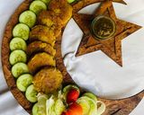 A picture of step 10 of Chicken shami kebabs.