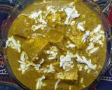 A picture of step 1 of Palak Paneer.
