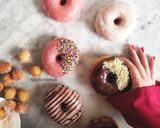 عکس مرحله 2 از دستور دونات🍩