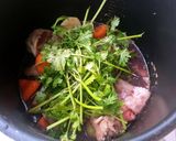 A picture of step 1 of LG RED WINE PORK RAGU.