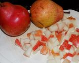 Foto del paso 1 de la receta: Bizcochuelo y frutas en frasco