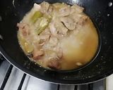 A picture of step 8 of Mutton white karahi.