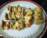 A picture of step 3 of Paneer tikka.