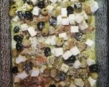 Pestos-fetás-olívás csirke recept fázis 5 fotója