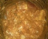 A picture of step 1 of Paneer Hariyali.