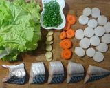 蘿蔔燉鯖魚（15分鐘）的食譜步驟1照片