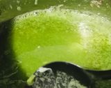 Foto langkah ke 6 dari resep Brownies Kukus Matcha Topping Glaze Matcha.