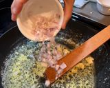 A picture of step 7 of Tofu Piccata.