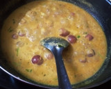 A picture of step 5 of Cream Kanda Curry.