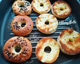 A picture of step 4 of Bagel Sandwich.