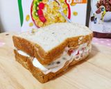 รูปขั้นตอนการทำที่ 3 ของ Strawberry Toast Yogurt