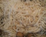 A picture of step 3 of Pork and Pasta with Cheese.