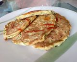 Hình bước làm 3 của món Zucchini Pancake