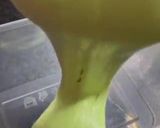 Gambar langkah 7 resipi Kek Pandan Cheese.