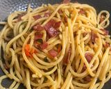 Foto langkah ke 2 dari resep Spageti Aglio e Olio.