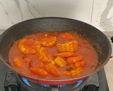 Foto langkah ke 5 dari resep Udang masak Saus Padang.
