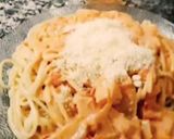 Foto del paso 3 de la receta: Tallarines con salsa rosada